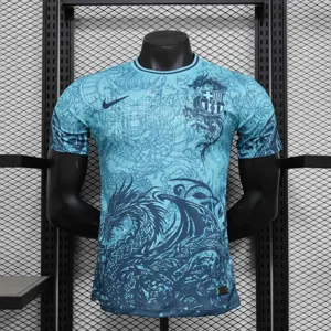 24-25 Barcelona Special Edition Blue Player Version Shirt AAAAJersey Supplier Yupoo