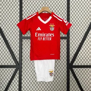 24-25 Benfica Home Kid Kits Youth Apparels AAAAJersey Supplier Yupoo