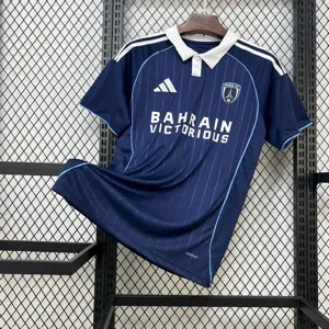 25-26 Paris FC Home Kit Polo Shirt Maillotfoot Apparels ete AAAAJersey Wholesale Yupoo