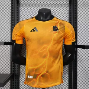 25-26 Roma Away Player Version Kit Football Sport Shirt AAAAJersey Supply Yupoo