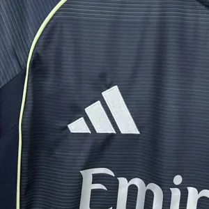 25-26 Real Madrid Away Long Sleeve Kit Football T-Shirt AAAAJersey Yupoo 3