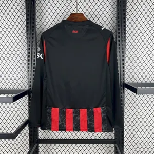 25-26 AC Milan Home Long Sleeve Shirt Football Uniform AAAAJersey Supply Yupoo 3
