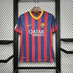 13-14 Barcelona Home Retro Kit Vintage Shirt Sport AAAAJersey Yupoo