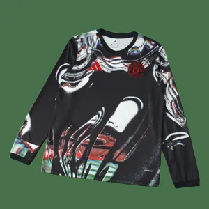 25-26 Manchester United Pre-Match Long sleeve T-Shirt Soccer AAAAJersey Supply Yupoo