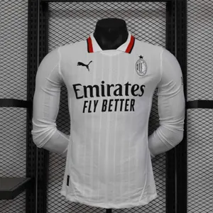 24-25 AC Milan Away Kit Long Sleeve Player Version Shirt AAAAJersey Supplier Yupoo
