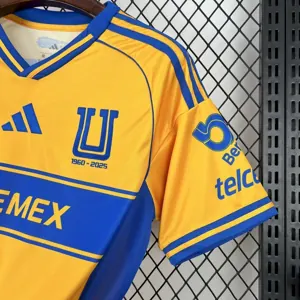 25-26 Tigres Home Kit Soccer AAAAJersey Yupoo S-2XL 3