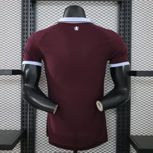 26-27 Aston Villa Home Mens Kit Player Version Soccer T-Shirt AAAAJersey Supply Yupoo 8 2