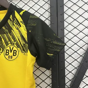 25-26 Dortmund Home Kid Kits Yourth Apparels AAAAJersey Supply Yupoo 2