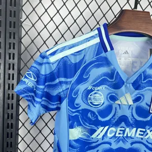25-26 Tigres UANL Away Kid Kits Youth Apparels AAAAJersey Wholesale Yupoo 4