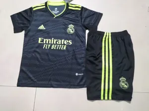 22-23 Real Madrid third away kids kit