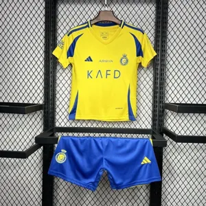 24-25 Al-Nassr Home Kid Kits Youth Apparels Sport AAAAJersey Yupoo