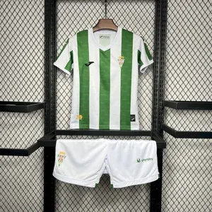 24-25 Cordoba FC Home Kid Kits Youth Apparels Football AAAAJersey Yupoo