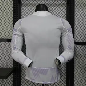 25-26 Manchester United Away Kit Player Version Long Sleeve Shirt AAAAJersey Supplier Yupoo 1