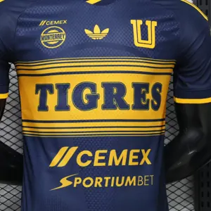 26-27 Tigres Mens Away Kit Player Version Football T-Shirt AAAAJersey Supply Yupoo 9 1