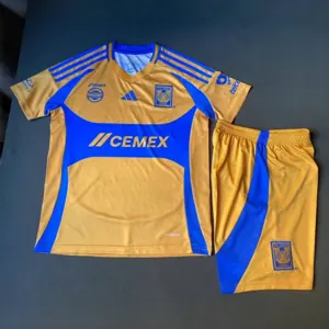 24-25 Tigres UANL Home Kid Kits Youth Apparels Sport AAAAJersey Yupoo