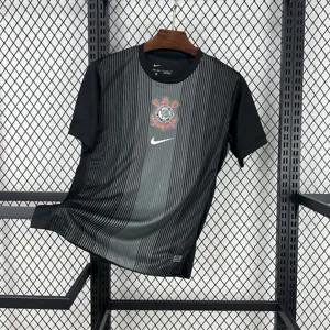 25-26 Corinthians Goalkeeper Black Shirt Soccer Apparels AAAAJersey Supply Yupoo