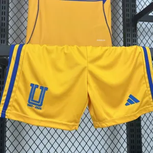 25-26 Tigres UANL Home Kid Kits Youth Apparels AAAAJersey Wholesale Yupoo 16-28 7