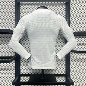 24-25 Real Madrid Home Long Sleeve Kit Player Version Shirt Best Wholesale Yupoo 1
