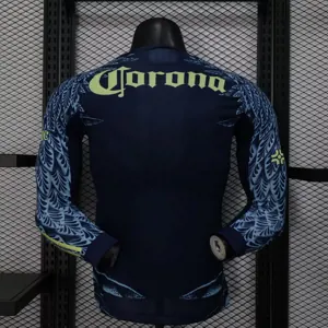 25-26 Club America Away Long Sleeve Kit Player Version Shirt Sino AAAAJersey Dropship Yupoo 7
