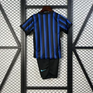 25-26 Inter Milan Home Kid Kits Youth Apparels AAAAJersey Supply Yupoo 8