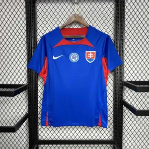 2024 Slovakia Home Kit UEFA Euro Shirt Football AAAAJersey Supplier