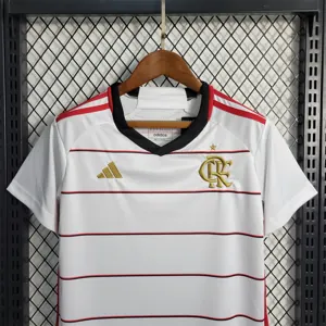 23-24 Flamengo away kids kit 6