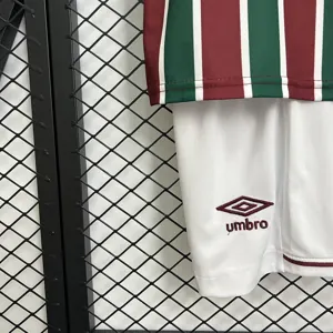 25-26 Fluminense Home Kid Kits Youth Apparels AAAAJersey Supply Yupoo 7