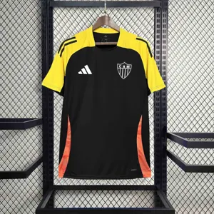 24-25 Atletico Mineiro Black Training Kit Soccer T-Shirts AAAAJersey Supplier Yupoo