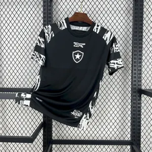 25-26 Botafogo Black Training Kit Football T-Shirt AAAAJersey Supply Yupoo