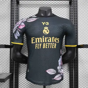 24-25 Real Madrid Y3 Flower Special Edition Player Version Shirt AAAAJersey Supplier Yupoo