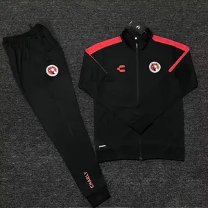23-24 Tijuana Jackets Suits Xolos Black Tracksuit Soccer AAAAJerseys Yupoo