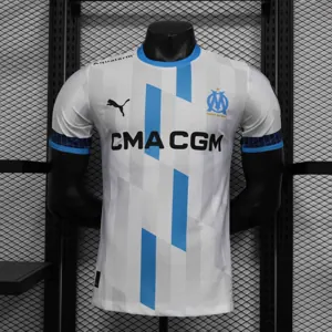 24-25 Marseille Home Kit Player Version Shirt Football AAAAJersey Supplier