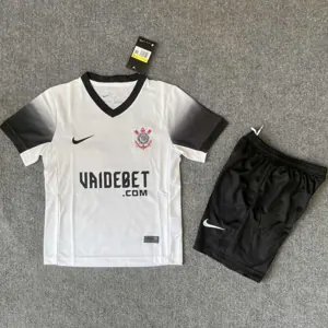 24-25 Corinthians Home Kid Kits Youth Apparels AAAAJersey Wholesale Yupoo