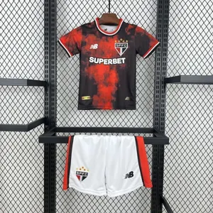 24-25 Sao Paulo Third Kid Kits Youth Apparels Soccer AAAAJersey Yupoo