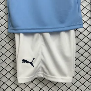 25-26 Manchester City Home Kid Kits Youth Apparels AAAAJersey Supply Yupoo 2