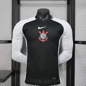 25-26 Corinthians Away Long Sleeve Kit Player Version Shirt AAAAJersey Supply Yupoo