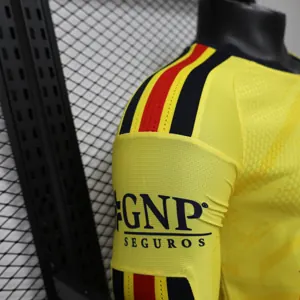 26-27 Club America Home Kit Soccer Player Version Long Sleeve T-Shirt AAAAJersey Supply Yupoo 8 3