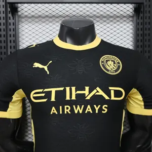 26-27 Manchester City Away Kit Player Version Football Shirt AAAAJersey Dropship Yupoo 8 3