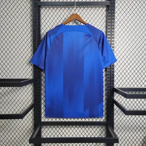 23-24 Barcelona training Blue S-XXL Cheap Soccer Jerseys 1