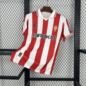 25-26 Sporting De Gijon Home Shirt Soccer Uniforms Soccer AAAAJersey Supply Yupoo
