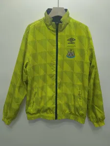 1991 Newcastle United Retro Trench Coat Reversible Windbreaker Double-Sides Jacket 3