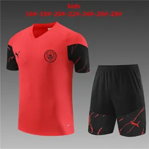 23-24 Manchester City Training Kids Soccer Jerseys Yupoo