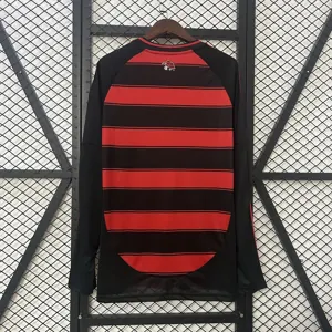 25-26 Flamengo Home Long Sleeve Kit Soccer T-Shirt AAAAJersey Dropship Yupoo 4
