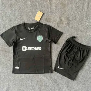 23-24 Sporting Lisbon Fourth Kid Kits Youth Apparels AAAAJersey Wholesale Yupoo