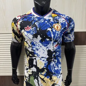 25-26 Manchester United Special Edition Football T-Shirt Player version AAAA Jersey Supply Yupoo