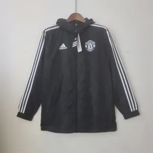 22-23 Manchester United Windbreaker Black