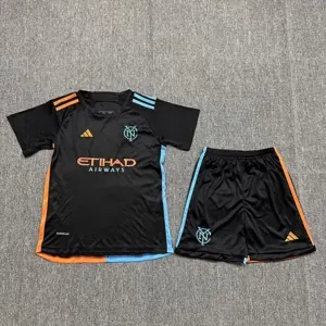 24-25 New York City Away Kid Kits Children Sets Jersey Supplier Yupoo