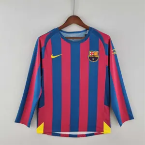 05-06 Barcelona home long sleeve