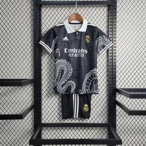23-24 Real Madrid Special Edition Black kids kit