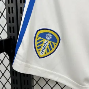 25-26 Leeds United Home Shorts Football Trousers AAAAJersey Supply Yupoo 3